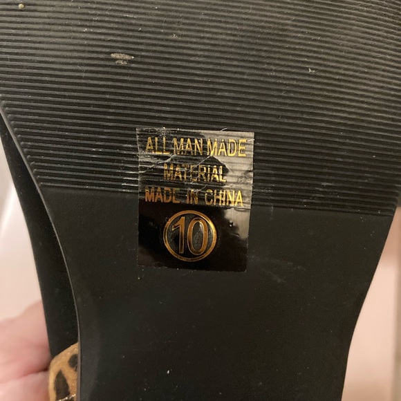 Women’s cheetah ankle boots - Picture 7 of 7